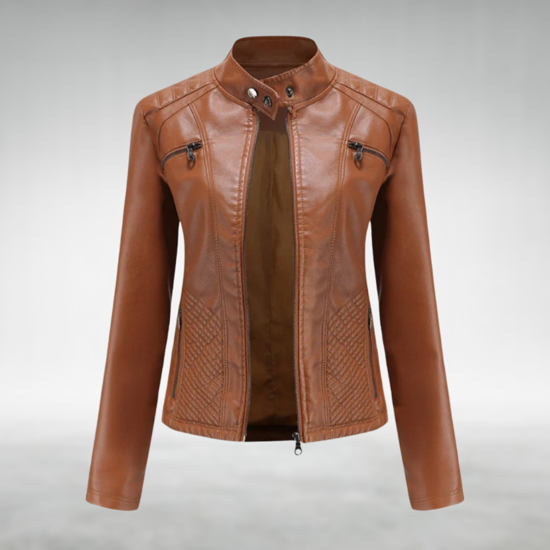 Robyn™ Stylish Leather Jacket