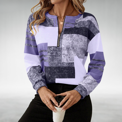 Riddle™ Elegant Half-Zip Jumper